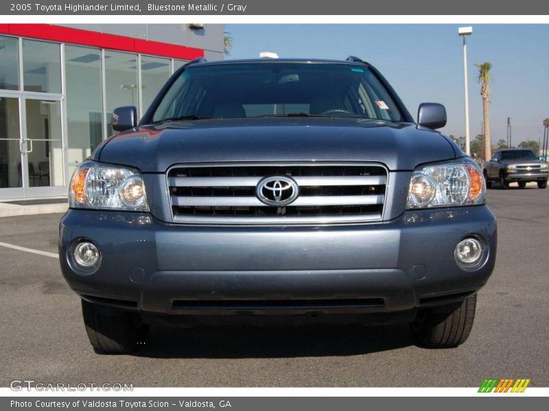 Bluestone Metallic / Gray 2005 Toyota Highlander Limited