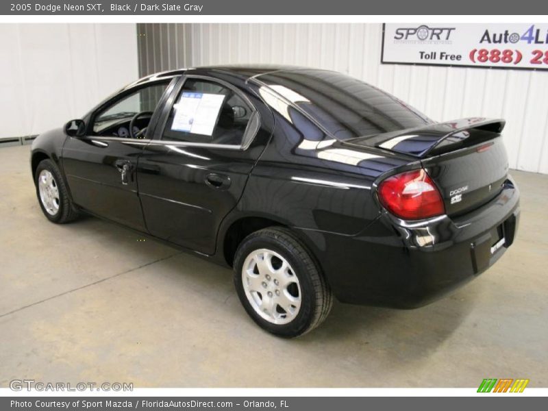 Black / Dark Slate Gray 2005 Dodge Neon SXT