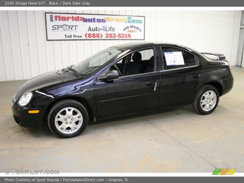 Black / Dark Slate Gray 2005 Dodge Neon SXT