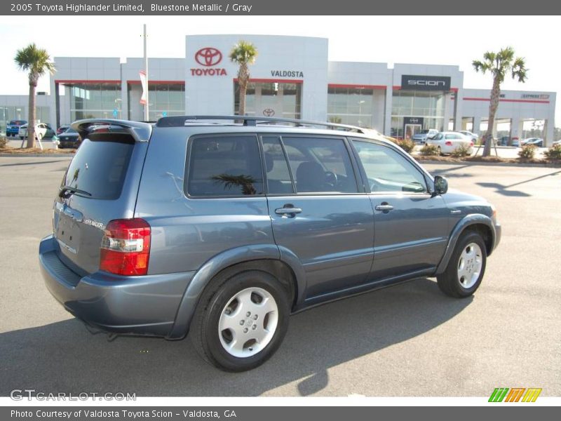 Bluestone Metallic / Gray 2005 Toyota Highlander Limited