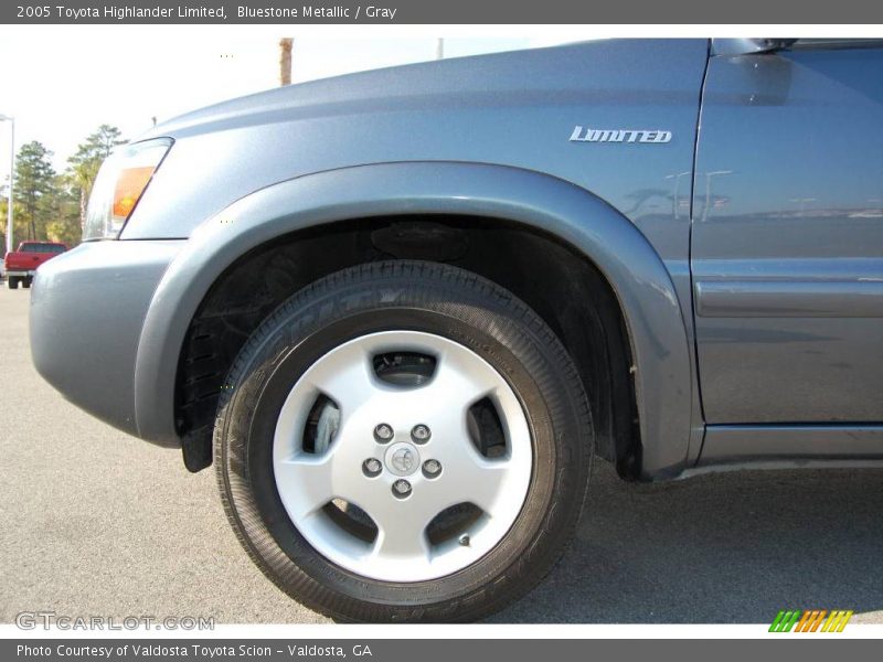 Bluestone Metallic / Gray 2005 Toyota Highlander Limited