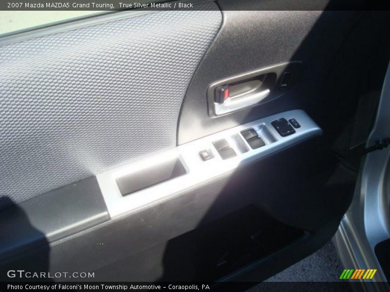 True Silver Metallic / Black 2007 Mazda MAZDA5 Grand Touring