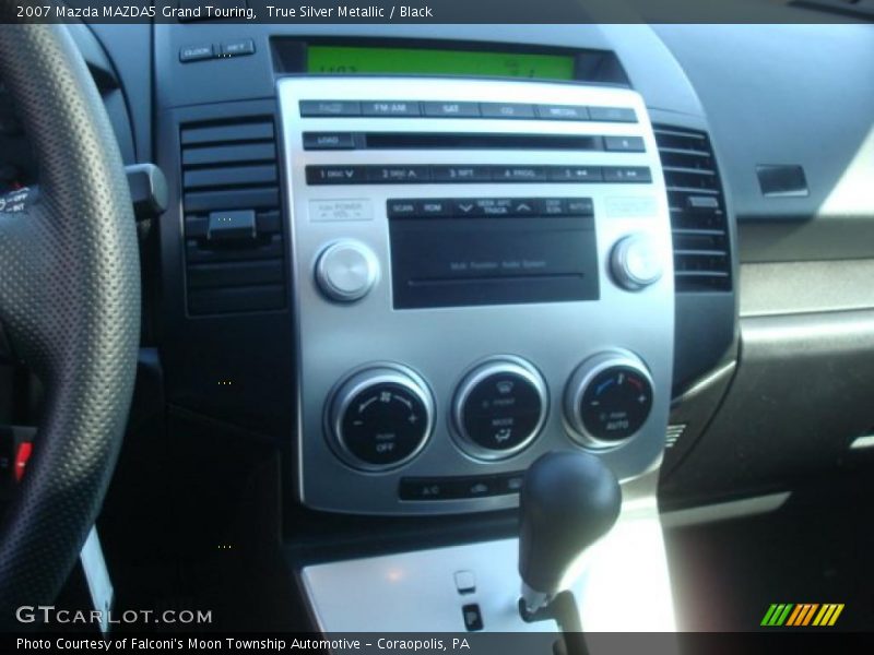 True Silver Metallic / Black 2007 Mazda MAZDA5 Grand Touring