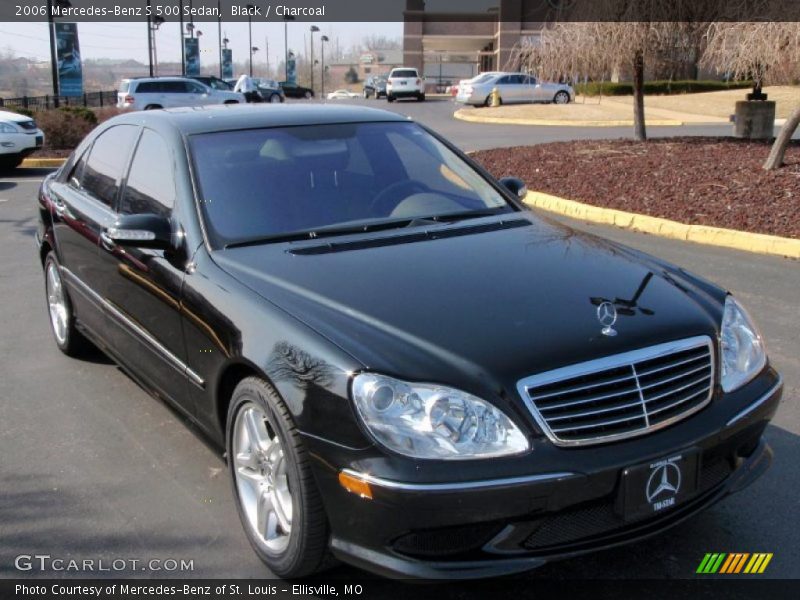 Black / Charcoal 2006 Mercedes-Benz S 500 Sedan