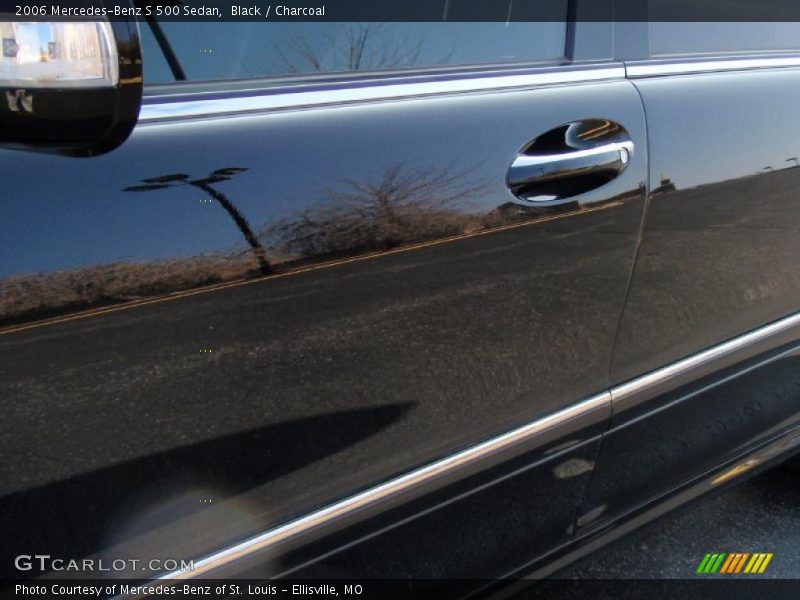 Black / Charcoal 2006 Mercedes-Benz S 500 Sedan