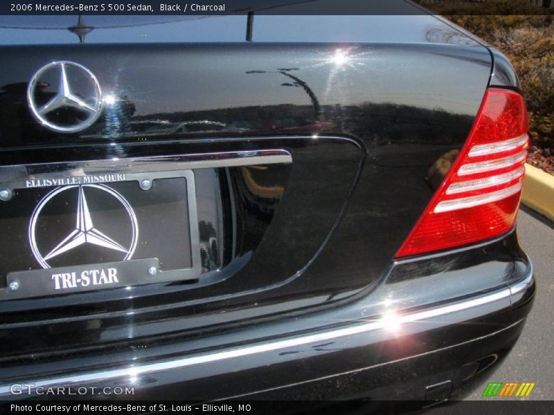 Black / Charcoal 2006 Mercedes-Benz S 500 Sedan