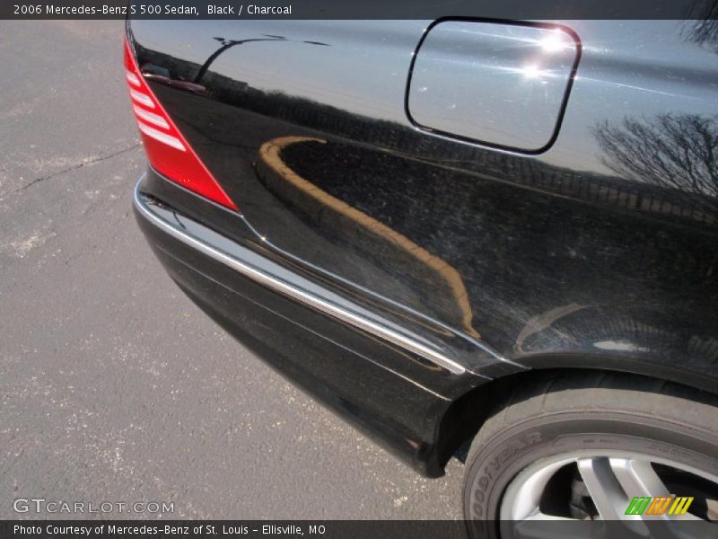 Black / Charcoal 2006 Mercedes-Benz S 500 Sedan