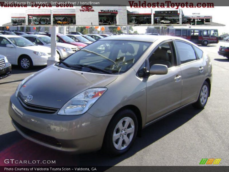 Driftwood Pearl / Ivory/Brown 2005 Toyota Prius Hybrid