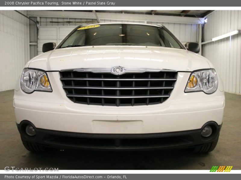 Stone White / Pastel Slate Gray 2008 Chrysler Pacifica Touring