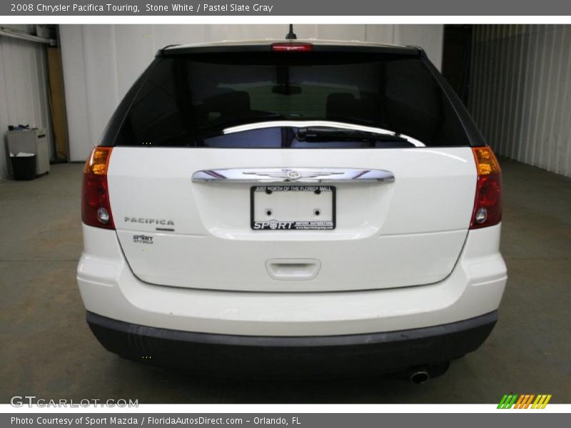 Stone White / Pastel Slate Gray 2008 Chrysler Pacifica Touring