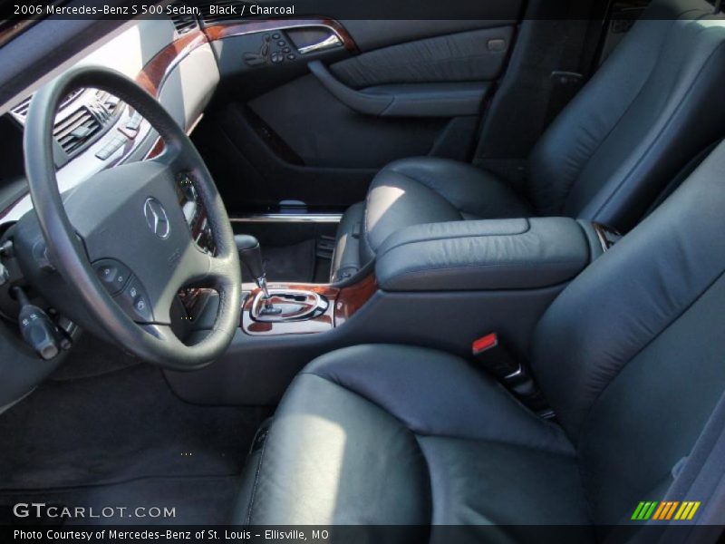 Black / Charcoal 2006 Mercedes-Benz S 500 Sedan