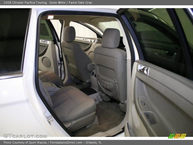 Stone White / Pastel Slate Gray 2008 Chrysler Pacifica Touring