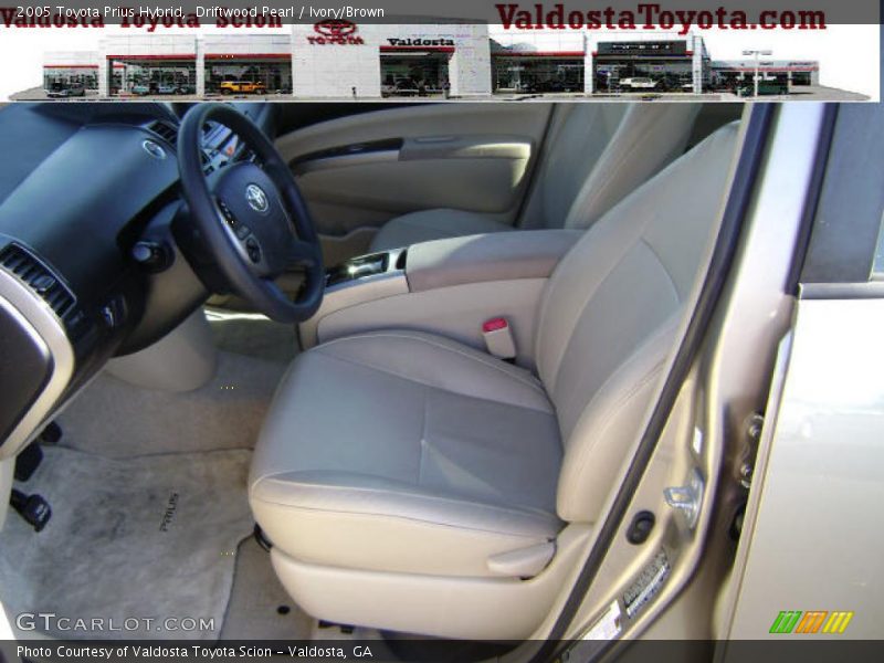 Driftwood Pearl / Ivory/Brown 2005 Toyota Prius Hybrid