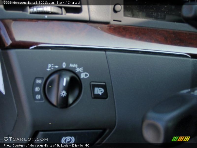 Black / Charcoal 2006 Mercedes-Benz S 500 Sedan
