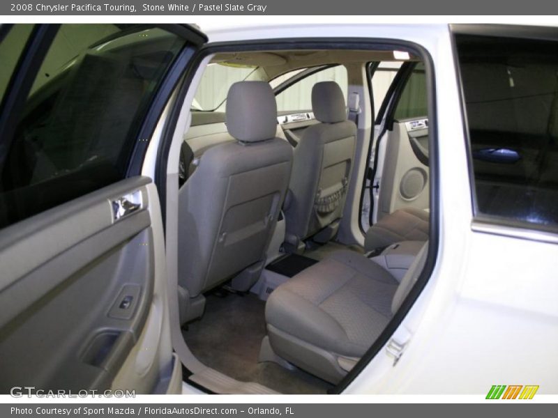 Stone White / Pastel Slate Gray 2008 Chrysler Pacifica Touring