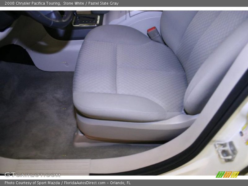 Stone White / Pastel Slate Gray 2008 Chrysler Pacifica Touring