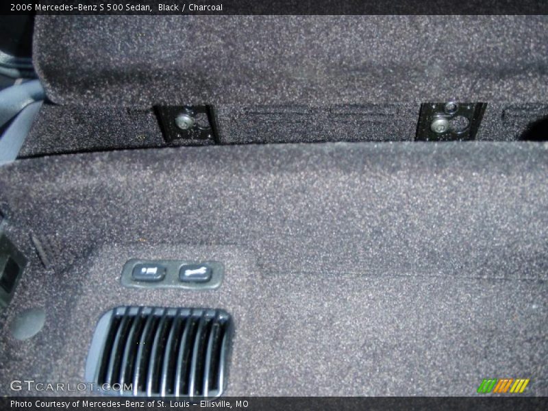Black / Charcoal 2006 Mercedes-Benz S 500 Sedan