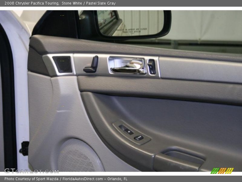 Stone White / Pastel Slate Gray 2008 Chrysler Pacifica Touring