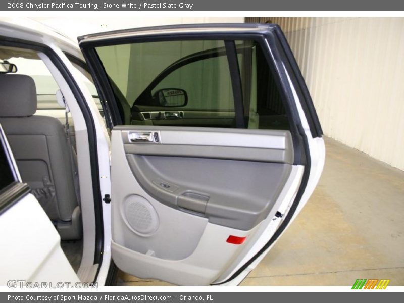 Stone White / Pastel Slate Gray 2008 Chrysler Pacifica Touring