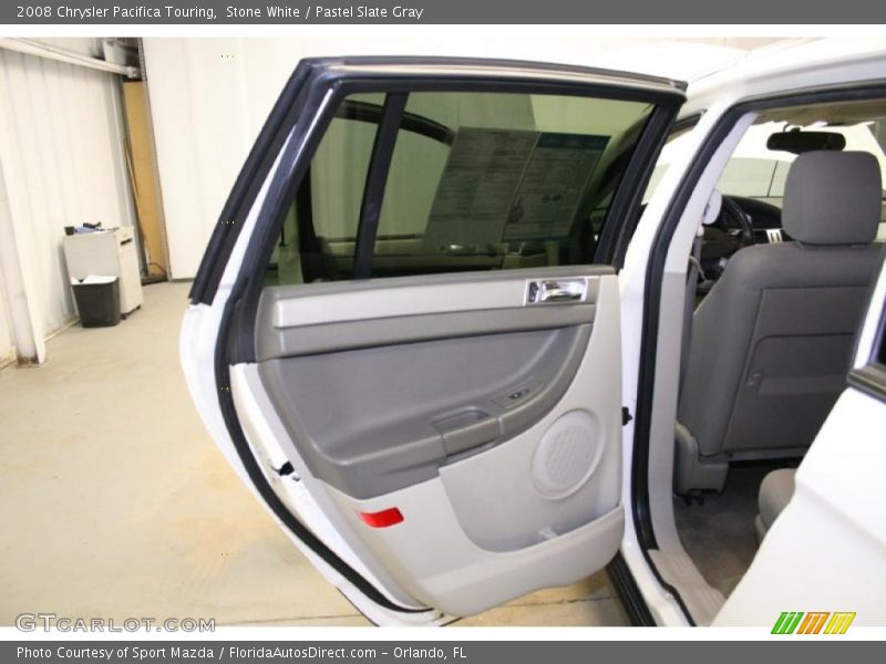 Stone White / Pastel Slate Gray 2008 Chrysler Pacifica Touring