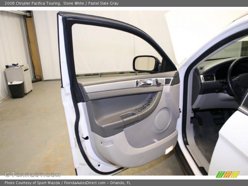 Stone White / Pastel Slate Gray 2008 Chrysler Pacifica Touring