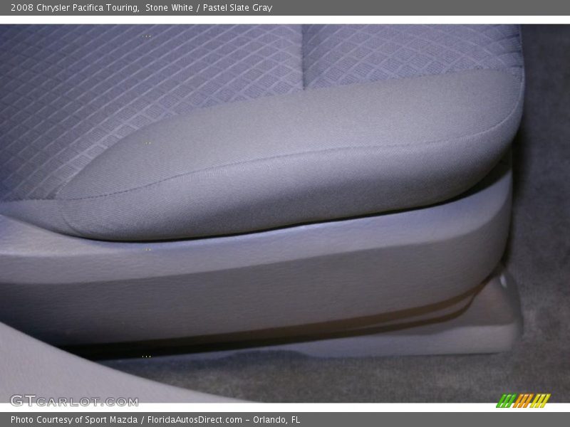 Stone White / Pastel Slate Gray 2008 Chrysler Pacifica Touring