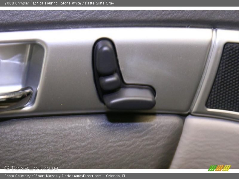 Stone White / Pastel Slate Gray 2008 Chrysler Pacifica Touring