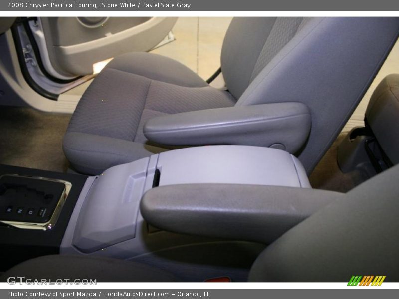 Stone White / Pastel Slate Gray 2008 Chrysler Pacifica Touring