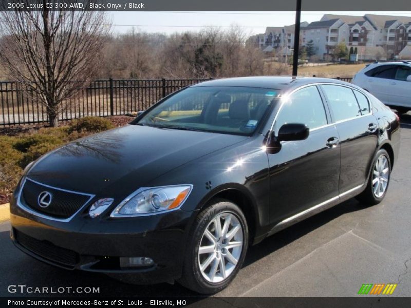 Black Onyx / Black 2006 Lexus GS 300 AWD