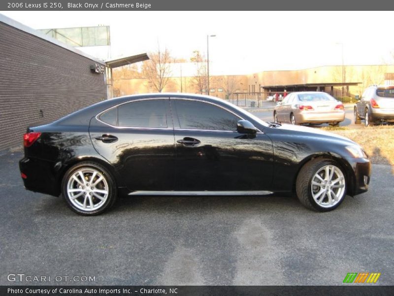 Black Onyx / Cashmere Beige 2006 Lexus IS 250