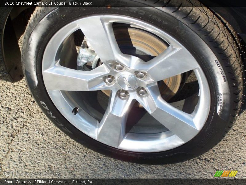 Black / Black 2010 Chevrolet Camaro LT Coupe