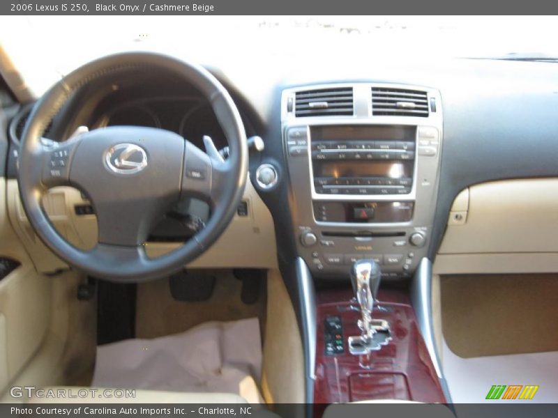 Black Onyx / Cashmere Beige 2006 Lexus IS 250