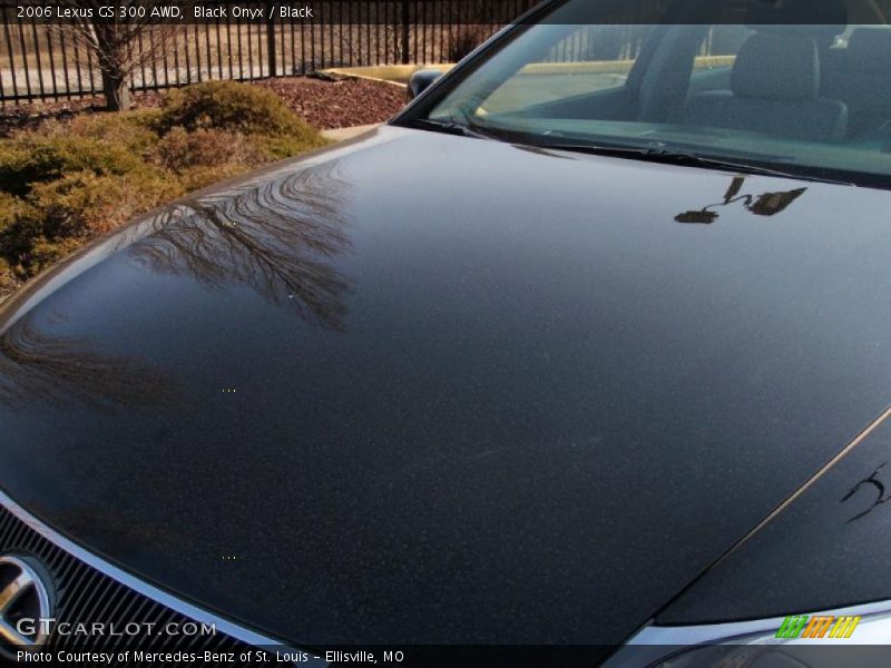 Black Onyx / Black 2006 Lexus GS 300 AWD