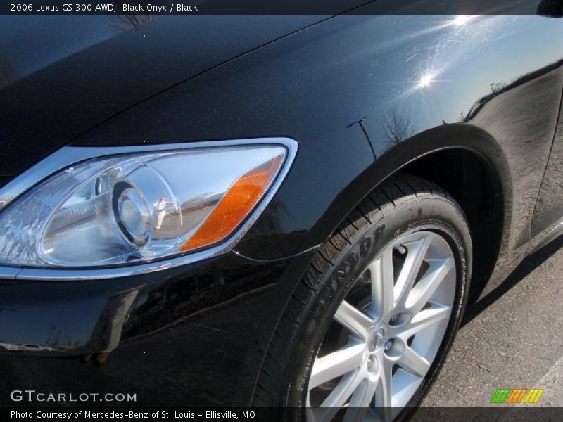 Black Onyx / Black 2006 Lexus GS 300 AWD