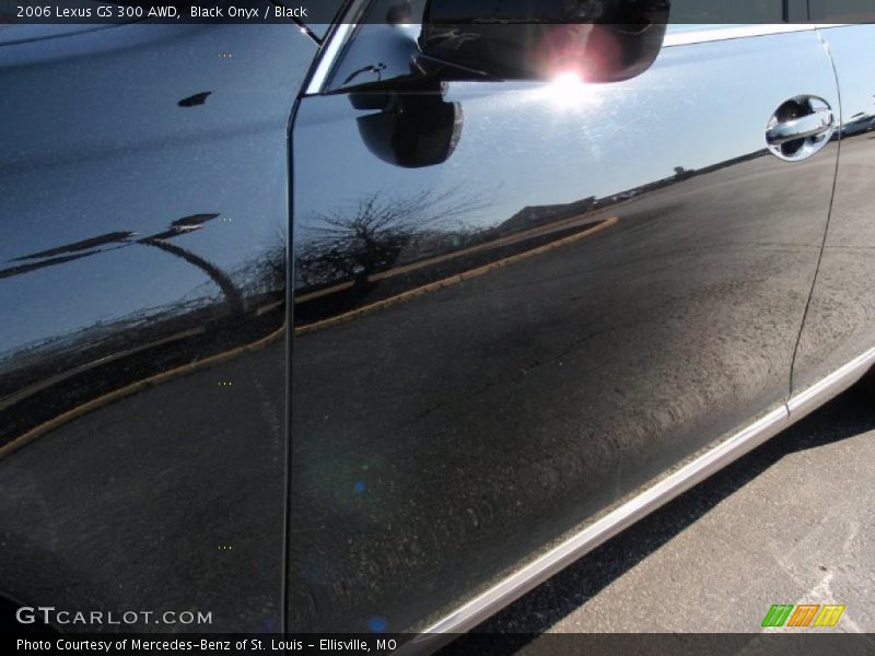 Black Onyx / Black 2006 Lexus GS 300 AWD