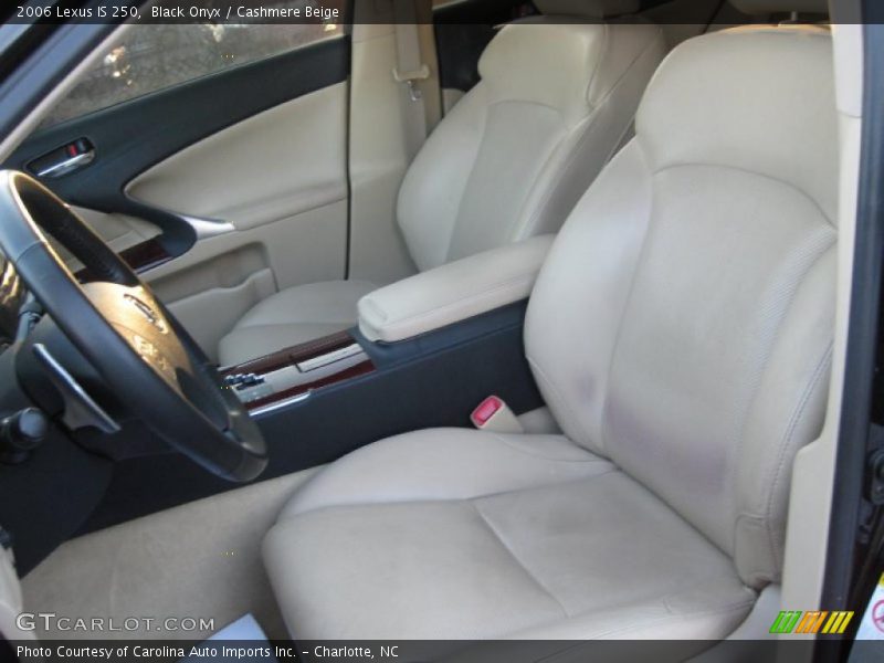 Black Onyx / Cashmere Beige 2006 Lexus IS 250