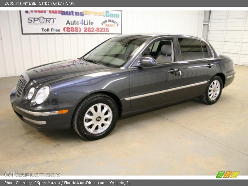 Carbon Gray / Gray 2005 Kia Amanti