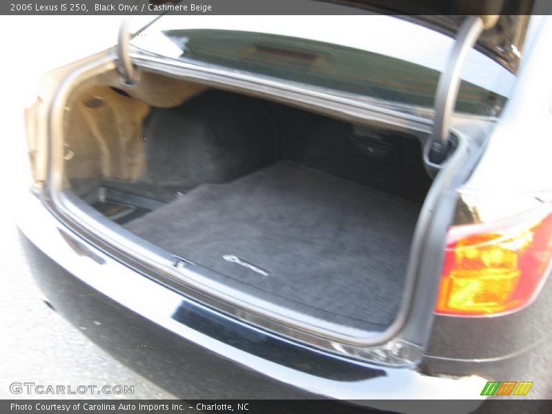 Black Onyx / Cashmere Beige 2006 Lexus IS 250