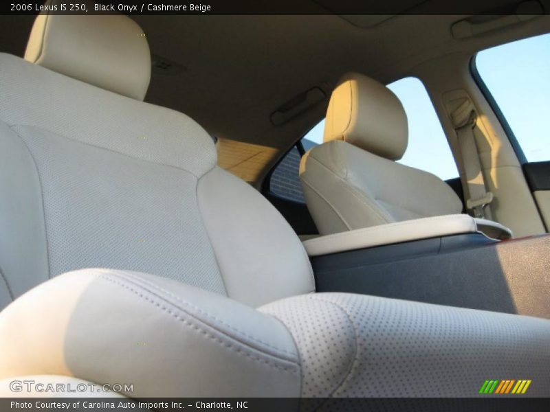 Black Onyx / Cashmere Beige 2006 Lexus IS 250