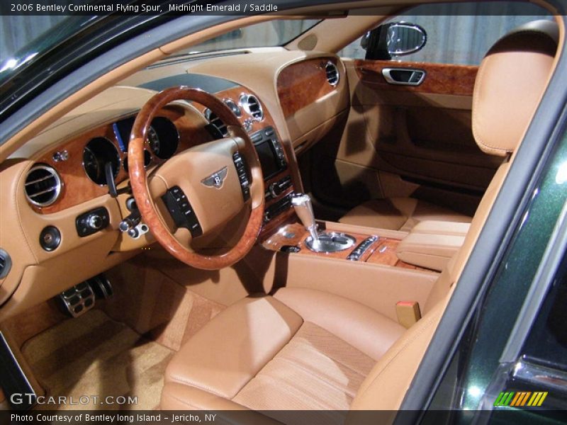 Midnight Emerald / Saddle 2006 Bentley Continental Flying Spur