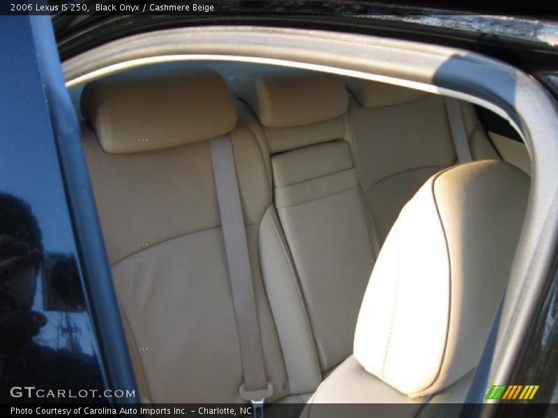 Black Onyx / Cashmere Beige 2006 Lexus IS 250