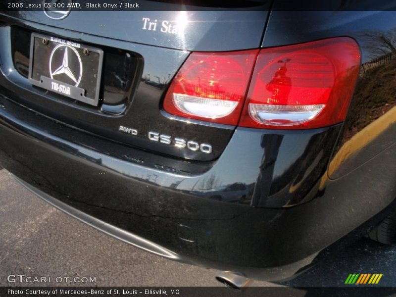 Black Onyx / Black 2006 Lexus GS 300 AWD