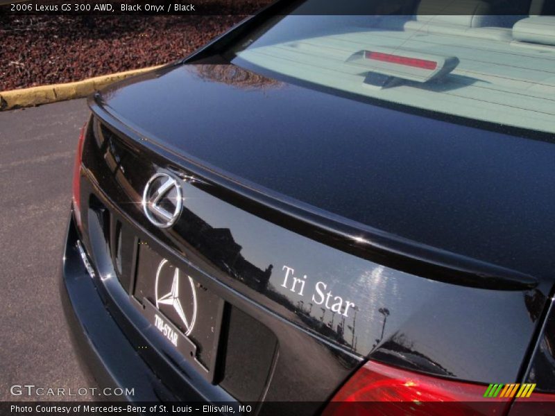 Black Onyx / Black 2006 Lexus GS 300 AWD