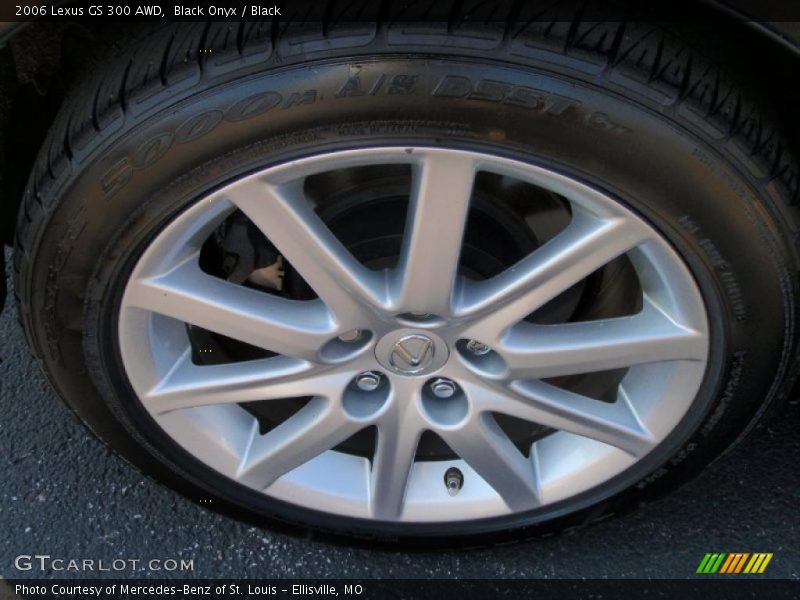 Black Onyx / Black 2006 Lexus GS 300 AWD