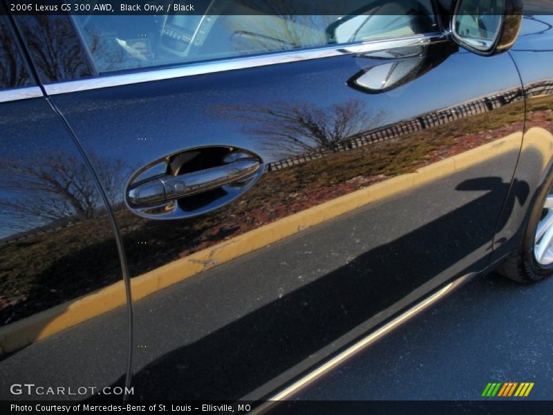 Black Onyx / Black 2006 Lexus GS 300 AWD