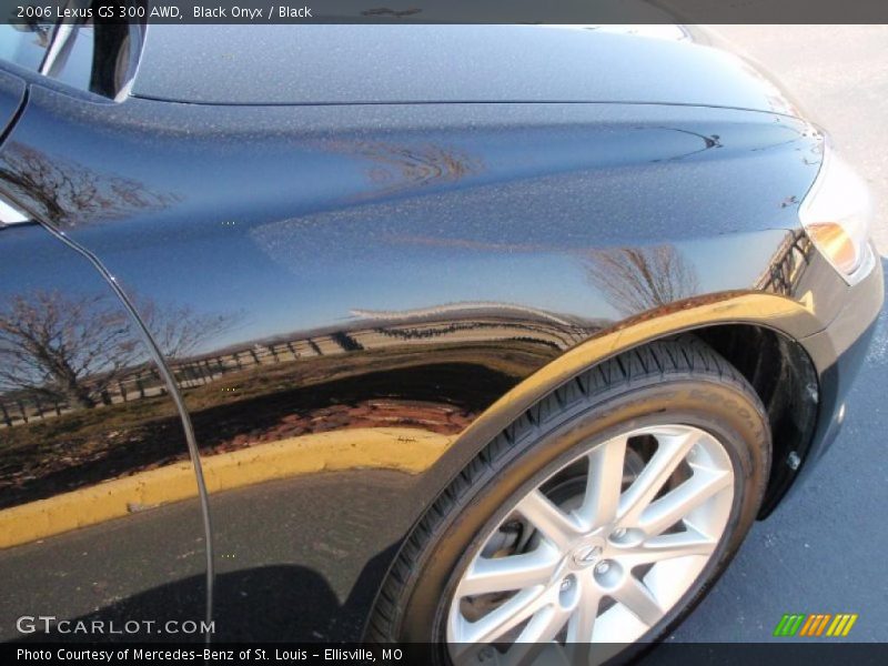 Black Onyx / Black 2006 Lexus GS 300 AWD