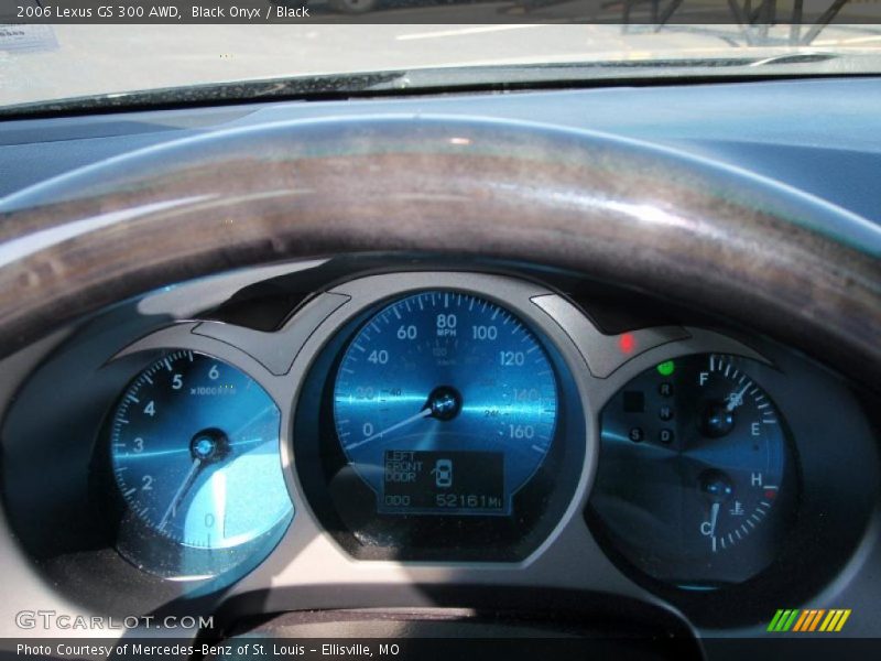 Black Onyx / Black 2006 Lexus GS 300 AWD