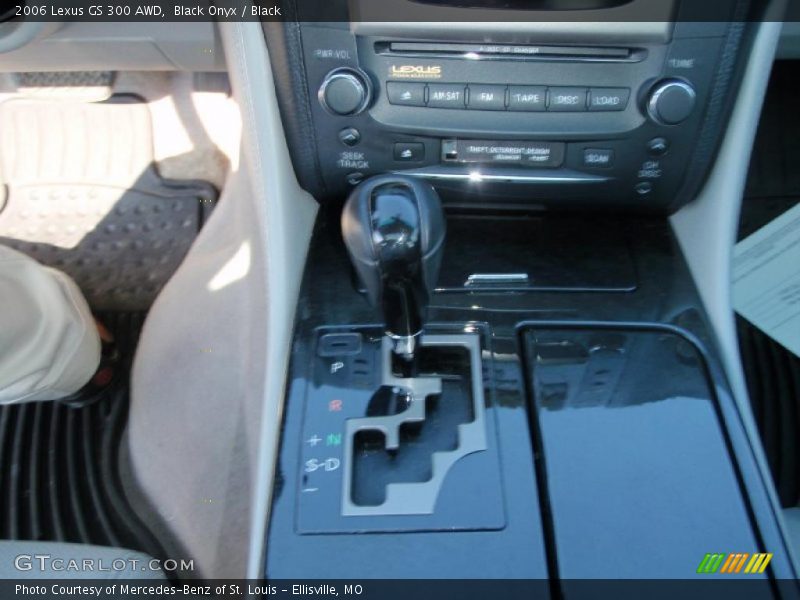 Black Onyx / Black 2006 Lexus GS 300 AWD