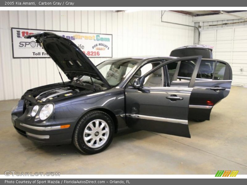 Carbon Gray / Gray 2005 Kia Amanti