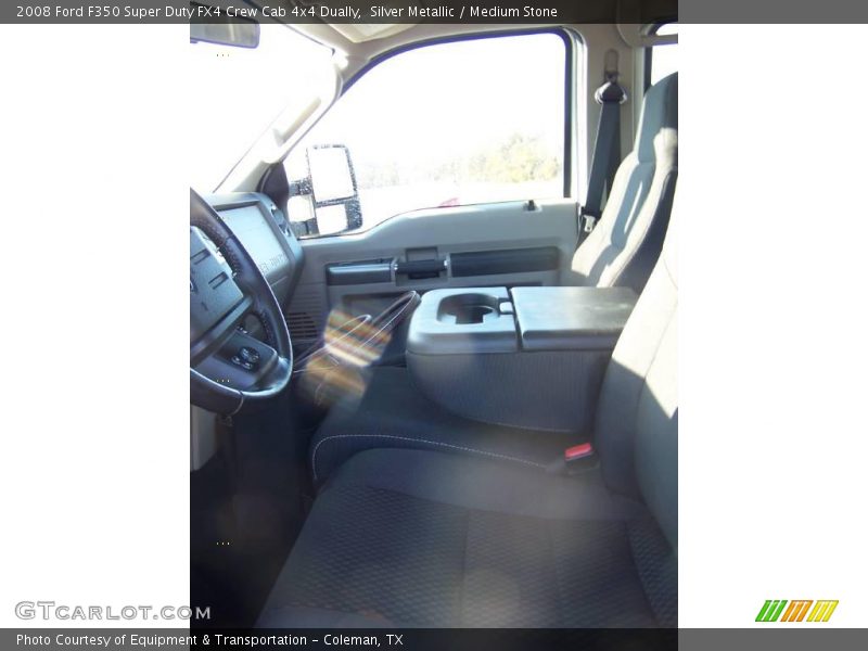 Silver Metallic / Medium Stone 2008 Ford F350 Super Duty FX4 Crew Cab 4x4 Dually
